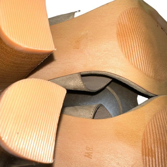 Torrid Women's Eyelet Caged Heel Taupe‎ Size 8 Excellent Condition - Picture 6 of 8